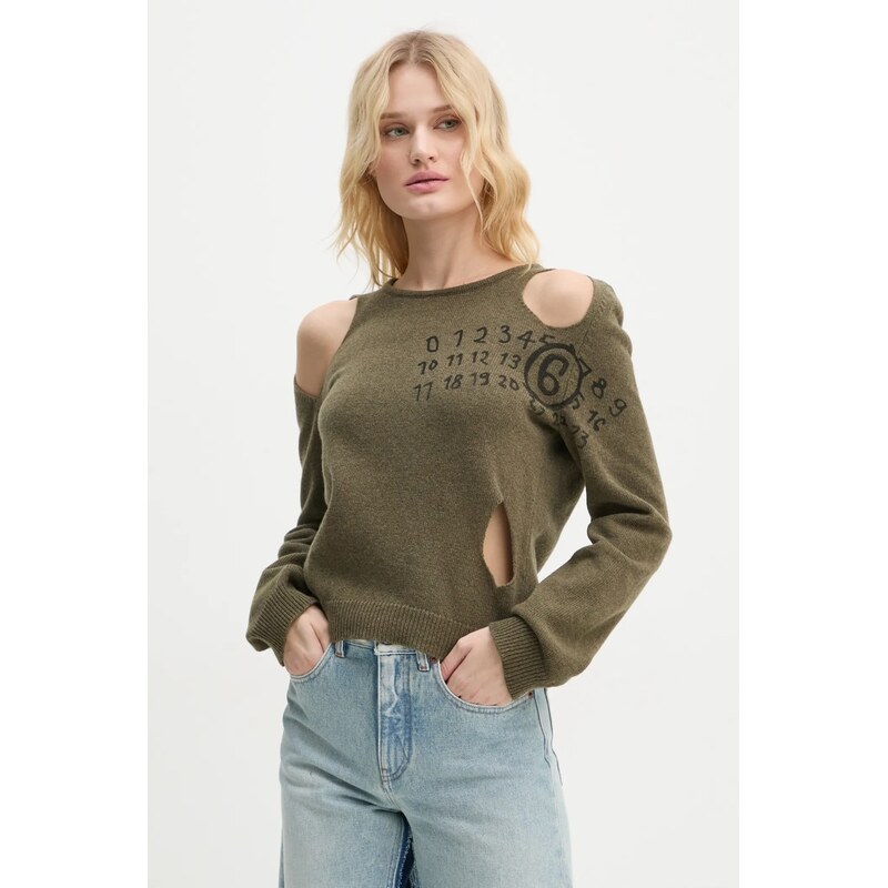 Vlnený sveter MM6 Maison Margiela 60319871