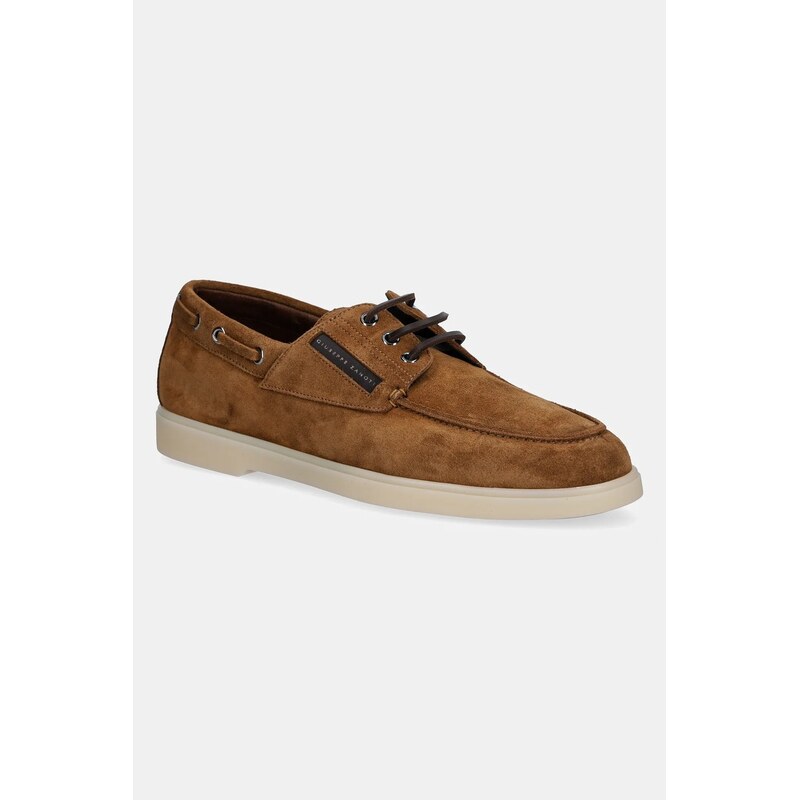 Semišové poltopánky Giuseppe Zanotti Berth 63454876