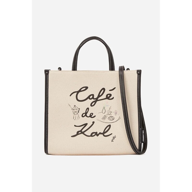 Bavlnená taška Karl Lagerfeld 62948241