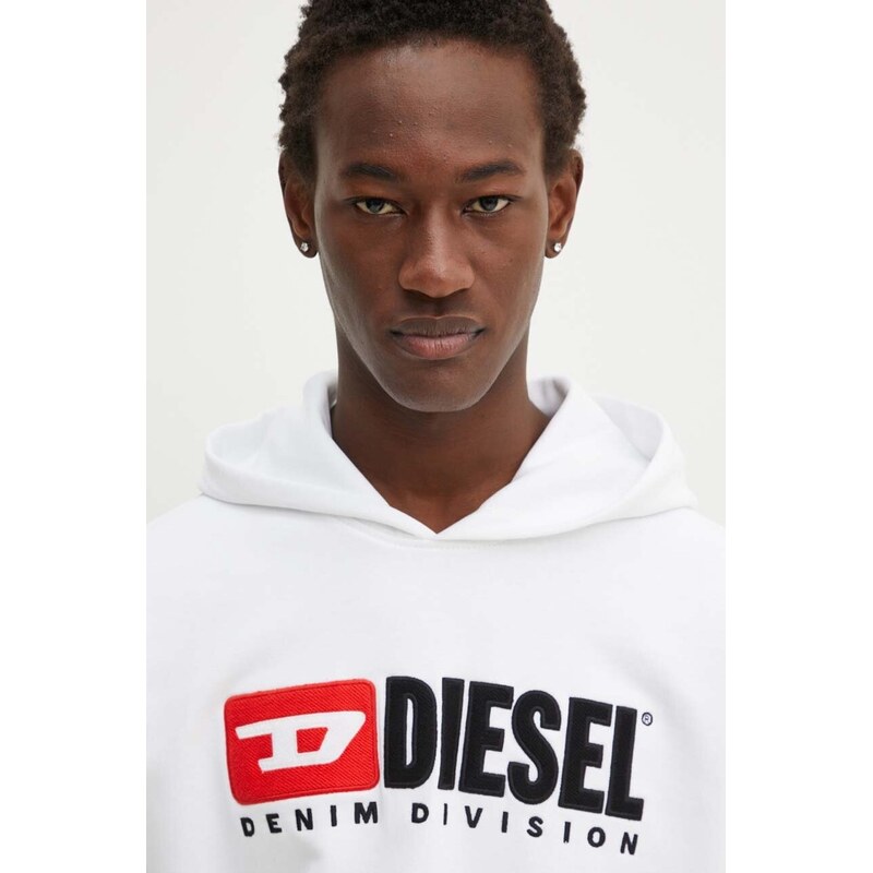 Bavlnená mikina Diesel S-BOXT-HOOD-DIV 64310106