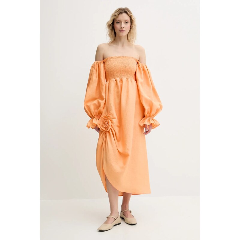 Ľanové šaty The Sleeper 64184963