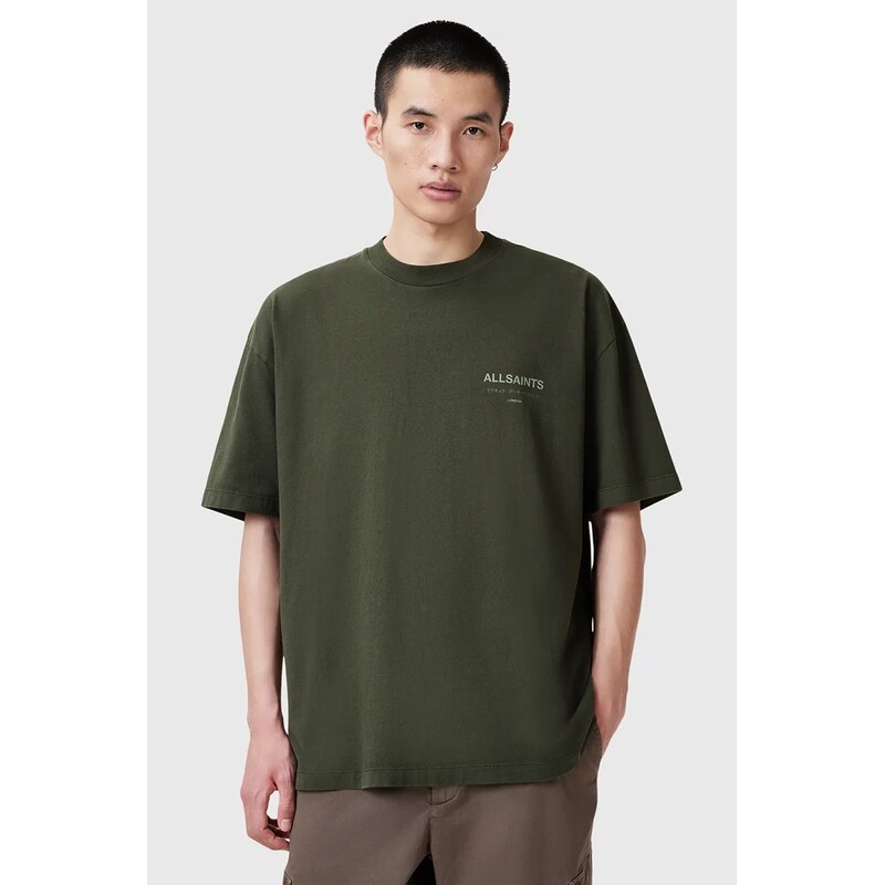 Bavlnené tričko AllSaints UNDERGROUND 63995906