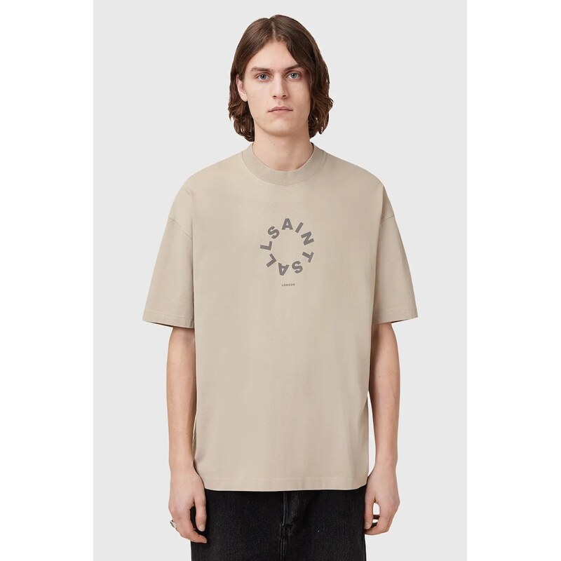 Bavlnené tričko AllSaints TIERRA SS CREW 63995914