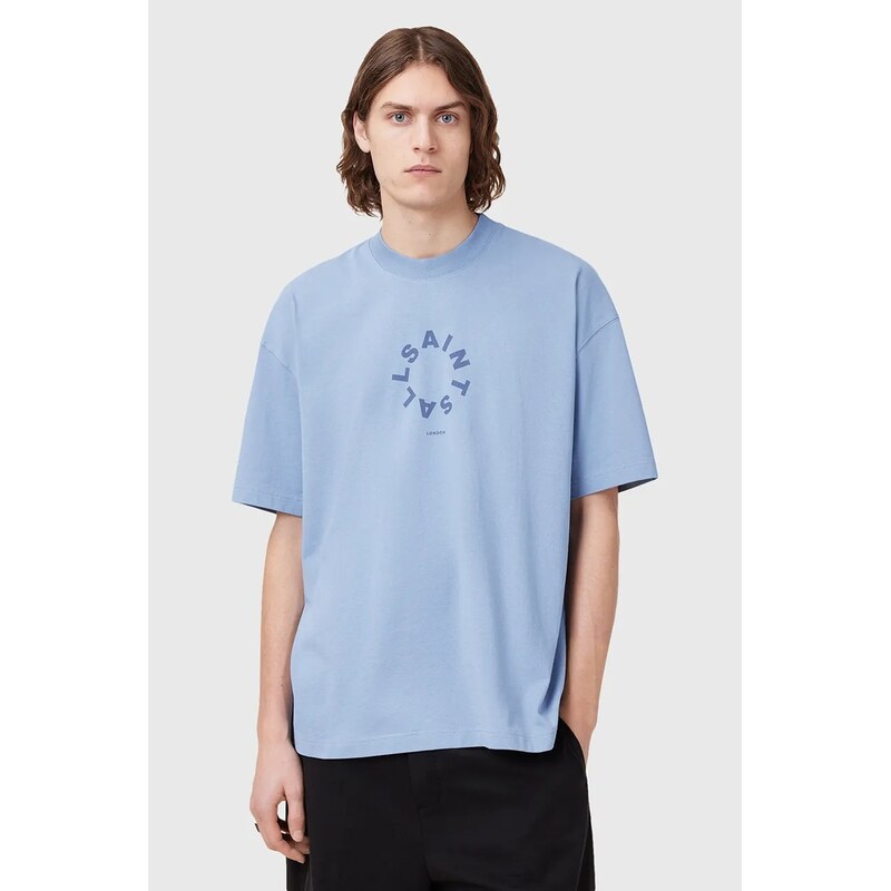 Bavlnené tričko AllSaints TIERRA SS CREW 63995913