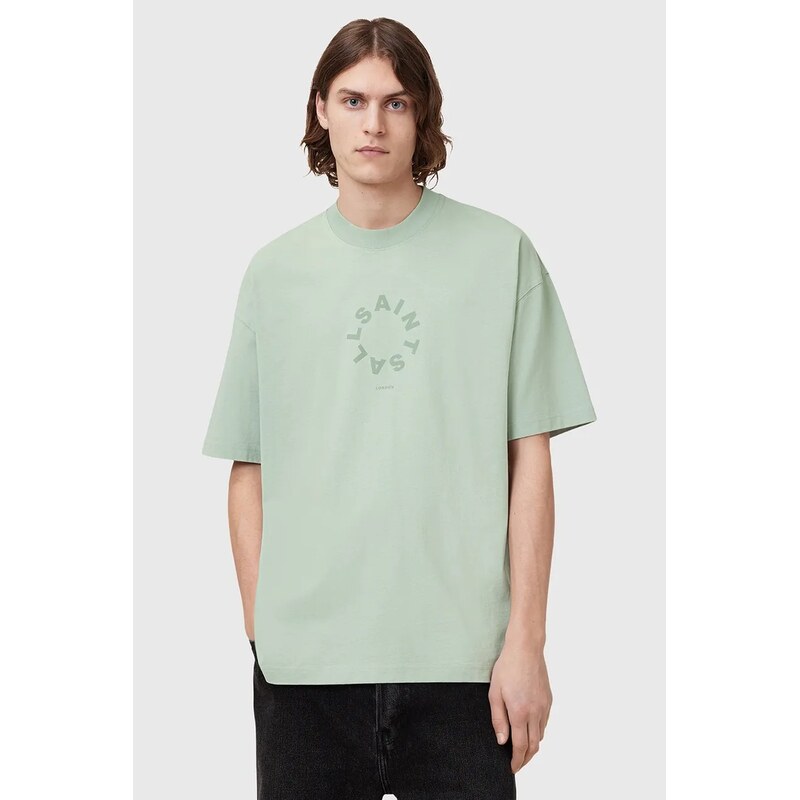 Bavlnené tričko AllSaints TIERRA SS CREW 63995915