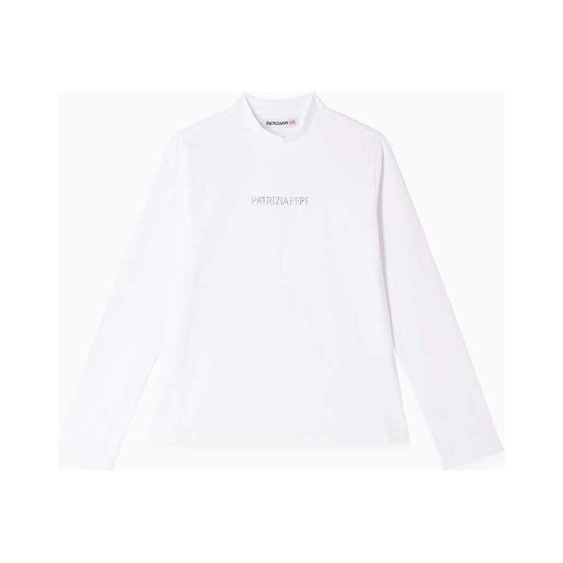 Detské tričko s dlhým rukávom Patrizia Pepe J061 64311270