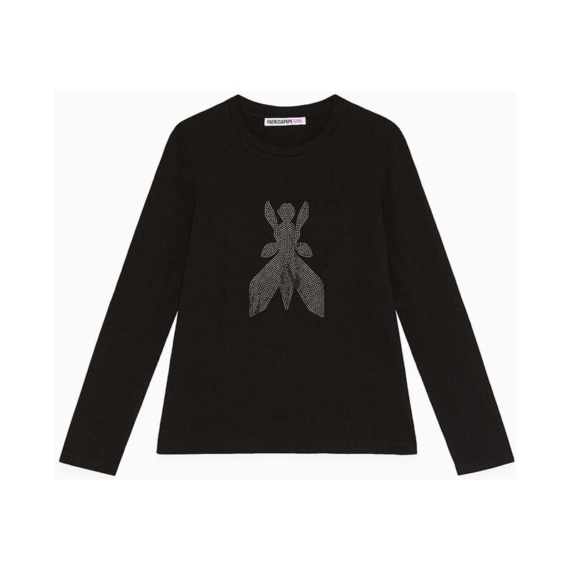 Detské tričko s dlhým rukávom Patrizia Pepe J051 64311157