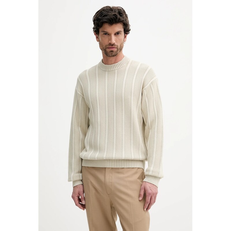 Bavlnený sveter BOSS Orange Kaktus 63611225