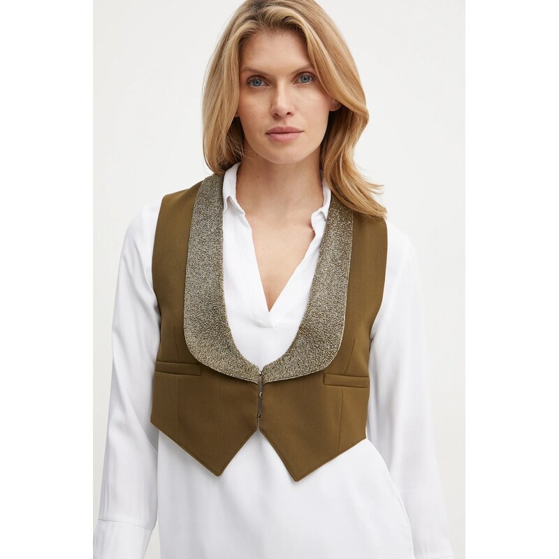 Vesta s prímesou vlny Weekend Max Mara 63997632