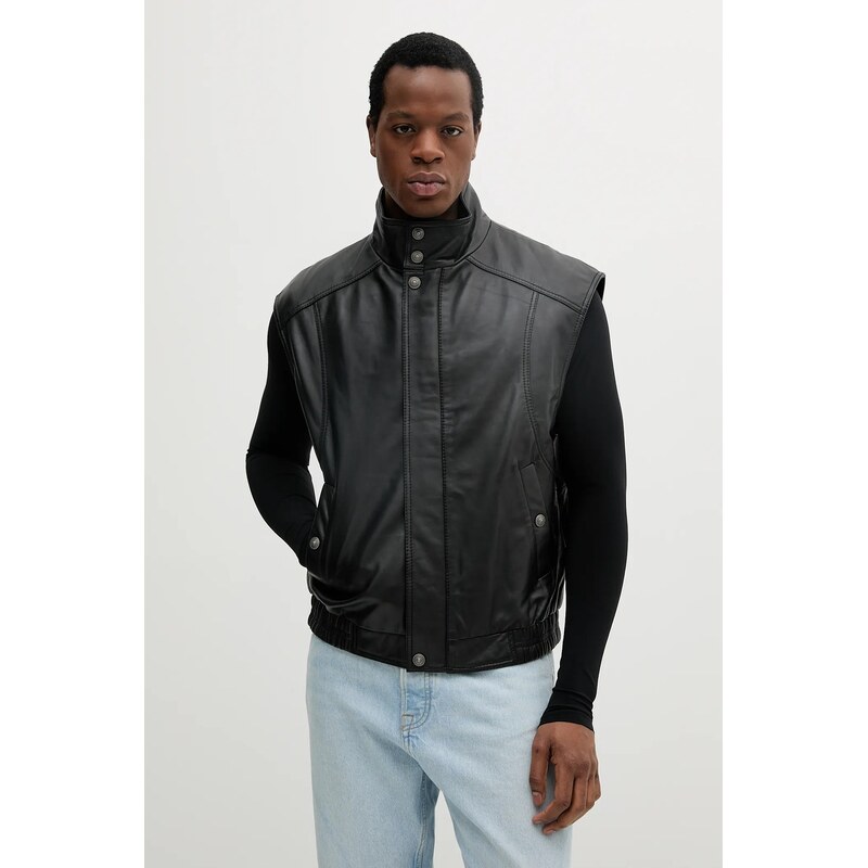 Kožená vesta Versace Jeans Couture 63615571