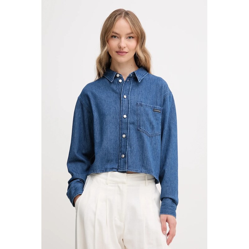 Rifľová košeľa Calvin Klein Jeans 63136294
