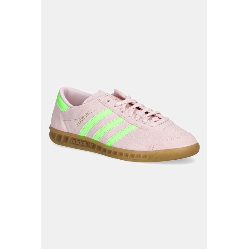 Semišové tenisky adidas Originals Hamburg W 63746762