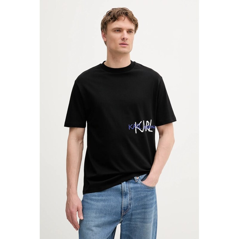 Bavlnené tričko Karl Lagerfeld 63761426
