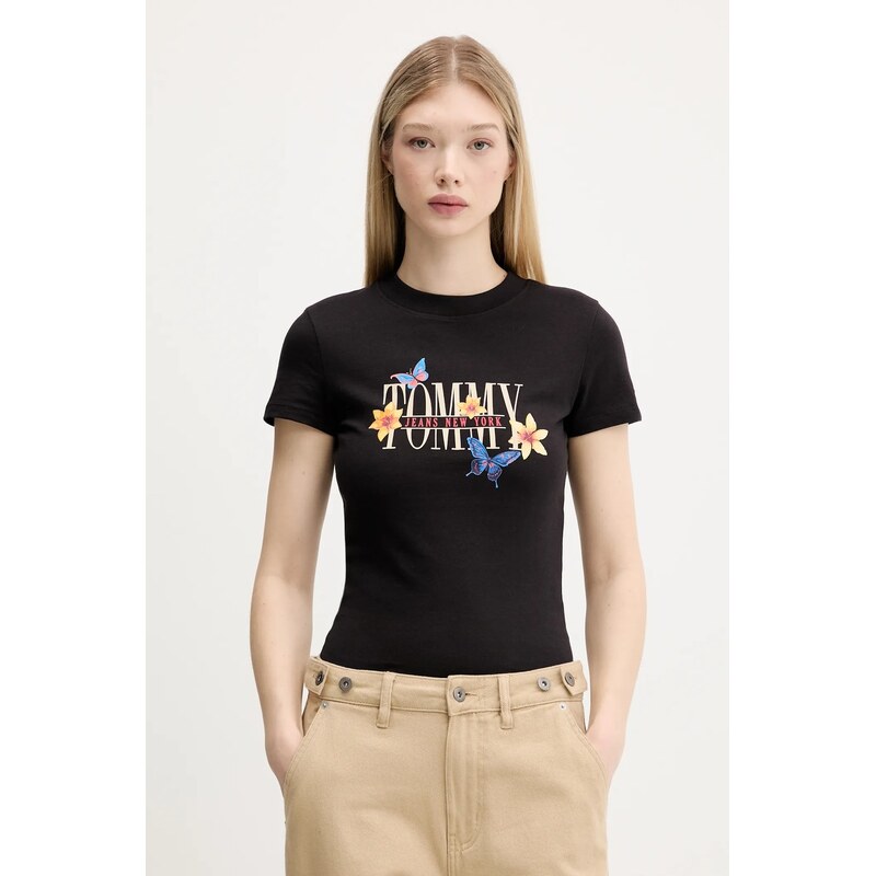 Bavlnené tričko Tommy Jeans 63761440