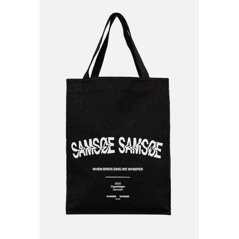 Bavlnená taška Samsoe Samsoe SAPRINT 63761553