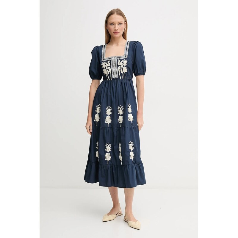 Bavlnené šaty Hoss Intropia 63249041