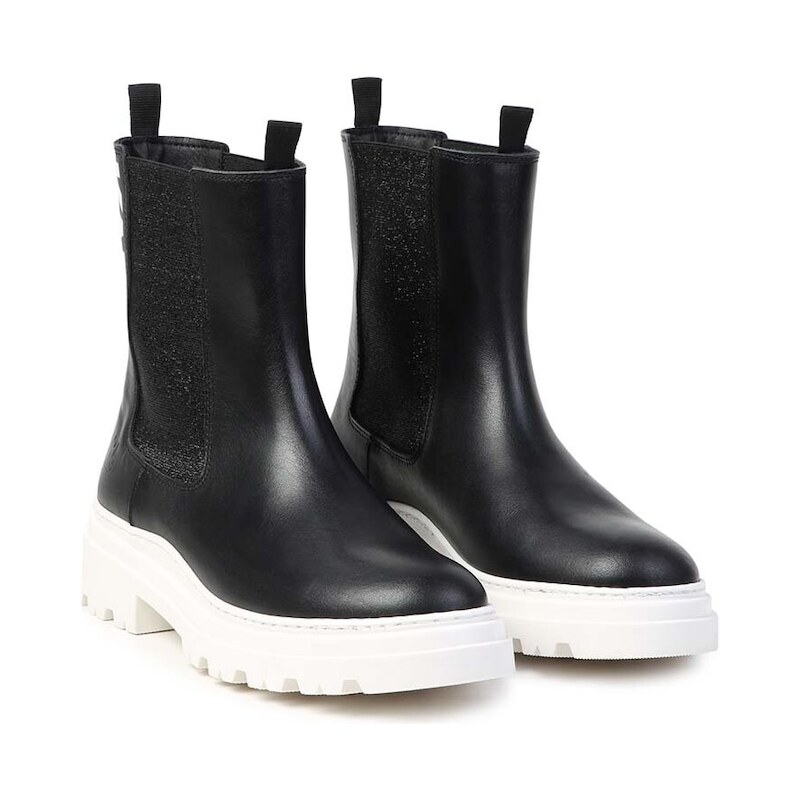 Detské kožené topánky chelsea Karl Lagerfeld 56241184