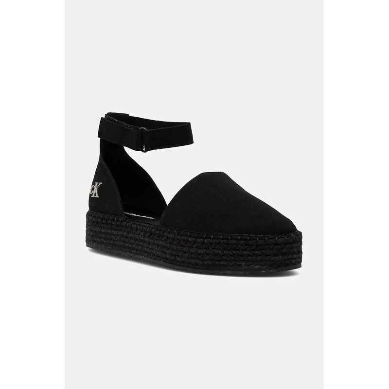 Espadrilky Calvin Klein Jeans FLATFORM ESPADRILLE SLING MG 63540811