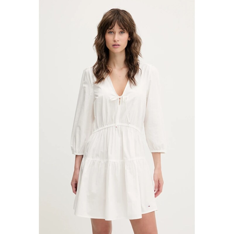 Bavlnené šaty Tommy Jeans 63291939