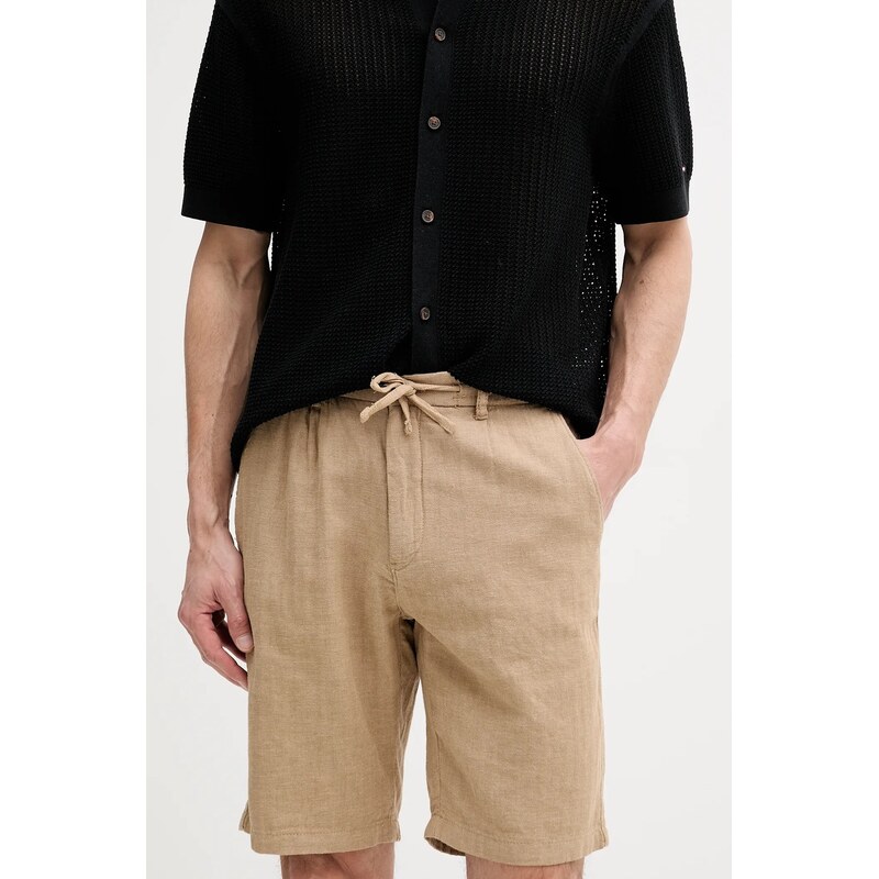 Šortky s prímesou ľanu Lindbergh 63787284