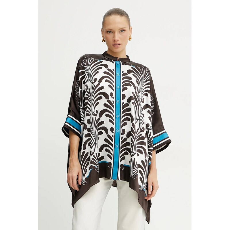 Hodvábna košeľa Luisa Spagnoli 64182653