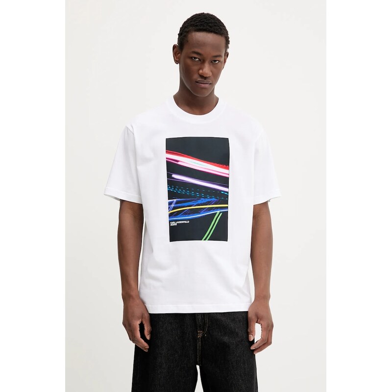 Bavlnené tričko Karl Lagerfeld Jeans 63787217