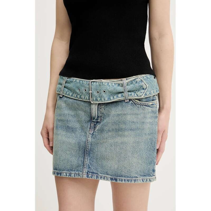 Rifľová sukňa Hugo Blue Gamini_B 63768835