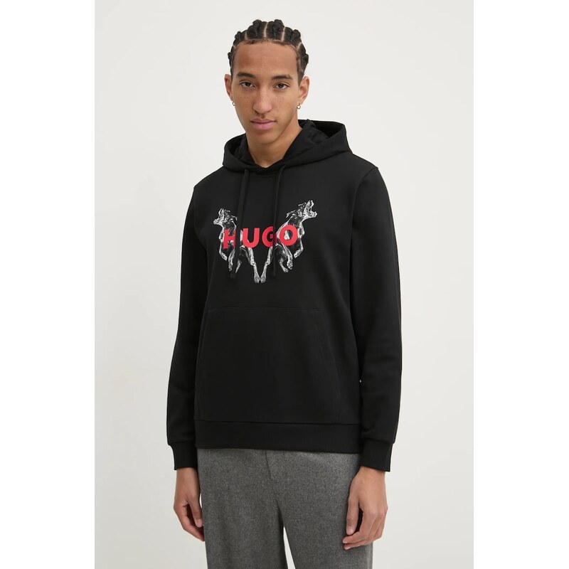 Bavlnená mikina HUGO 60939265