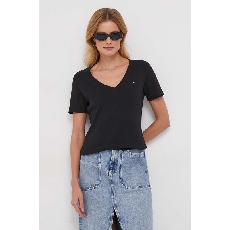 Bavlnené tričko Tommy Hilfiger 46857663