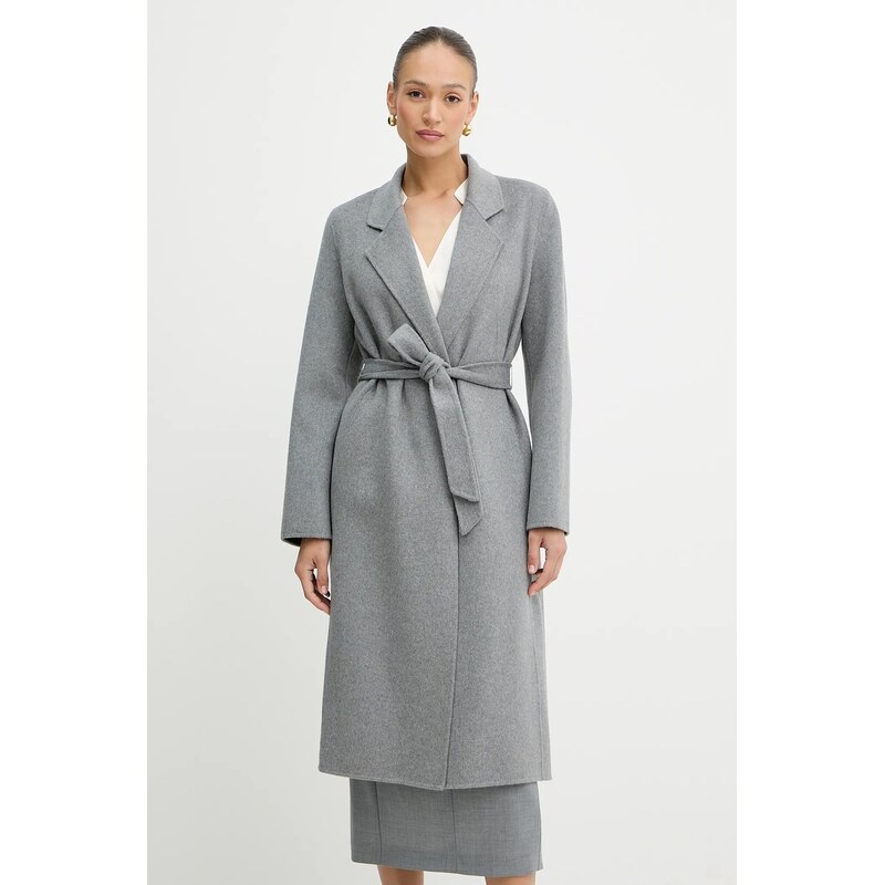 Vlnený kabát BOSS Cotaz_DF 63847597