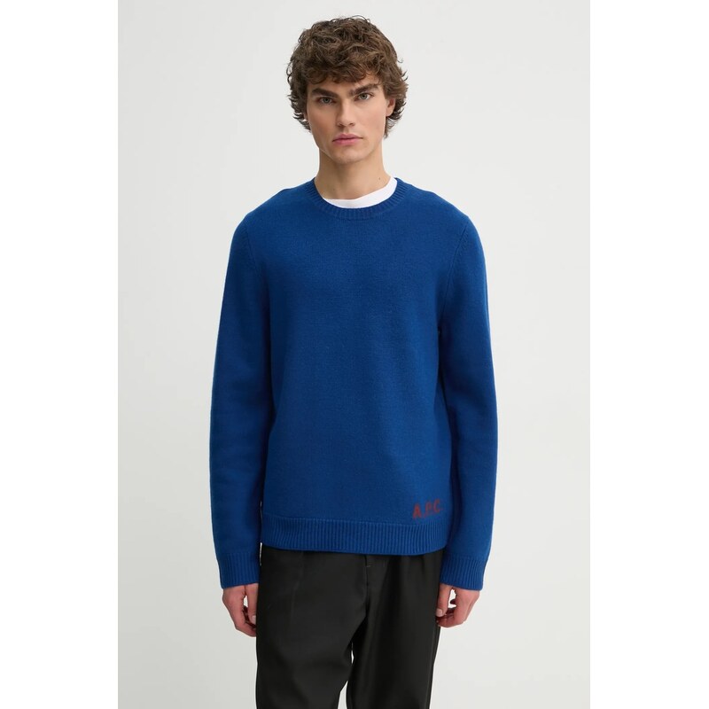 Vlnený sveter A.P.C. pull edward 61051627