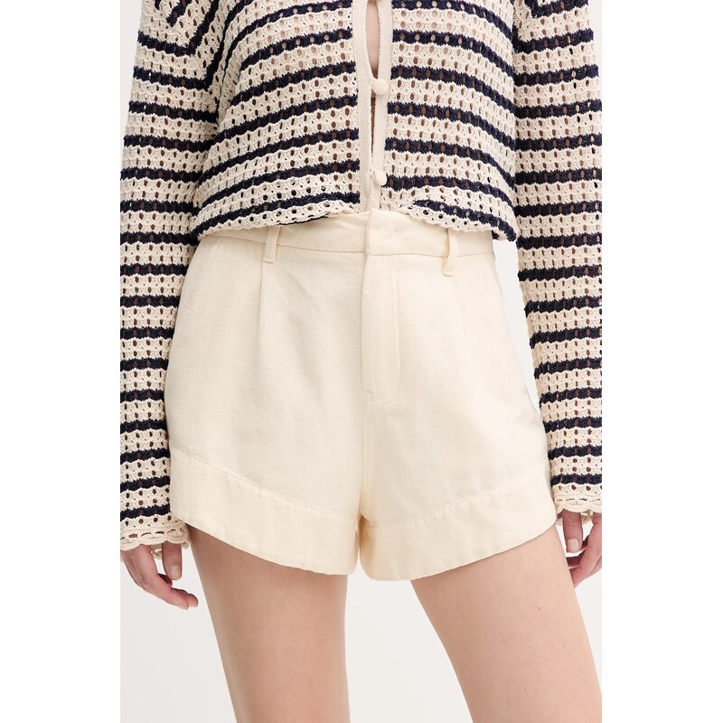 Šortky s prímesou ľanu BA&SH ROMA 63847500