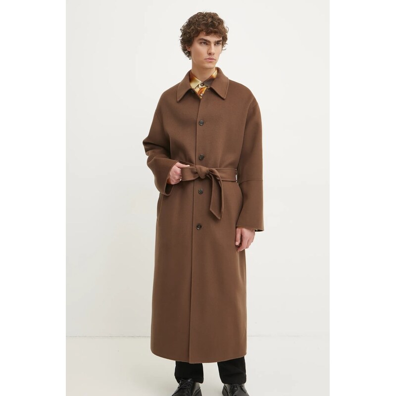 Vlnený kabát Nanushka LUCIAN 61051713