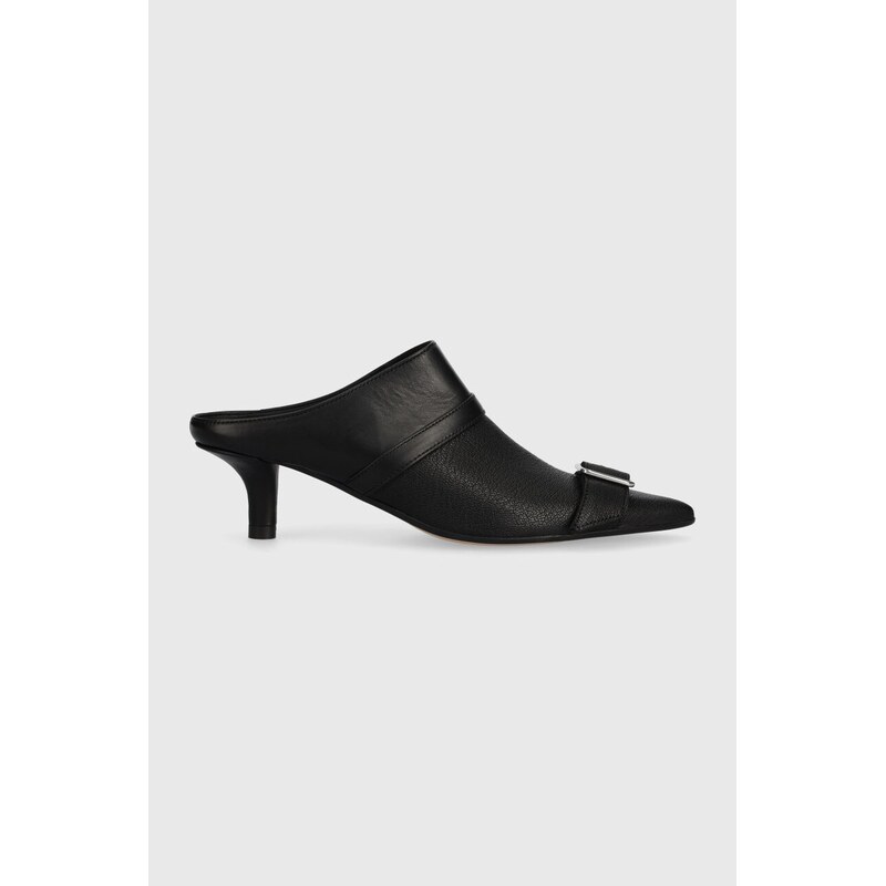 Kožené lodičky MM6 Maison Margiela Slipper 61166844