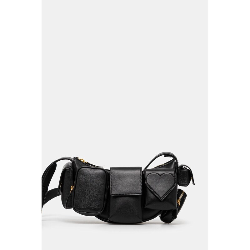 Kožená kabelka Fiorucci Leather Super Pocket Bag 61166888