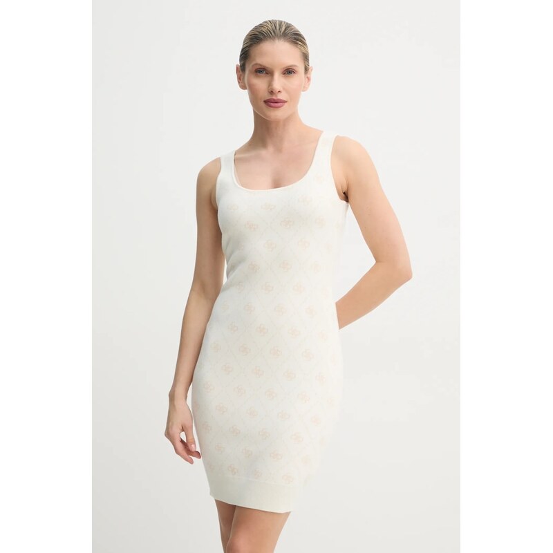 Šaty s prímesou vlny Guess SARAH 61237110