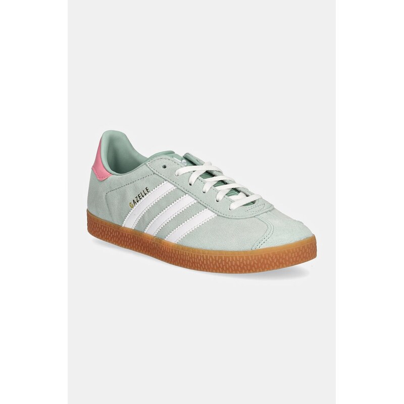 Detské semišové tenisky adidas Originals GAZELLE 57279508