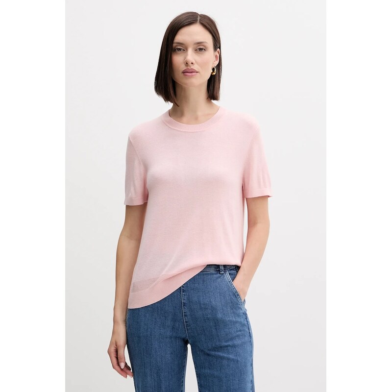 Tričko s hodvábom United Colors of Benetton 64941387