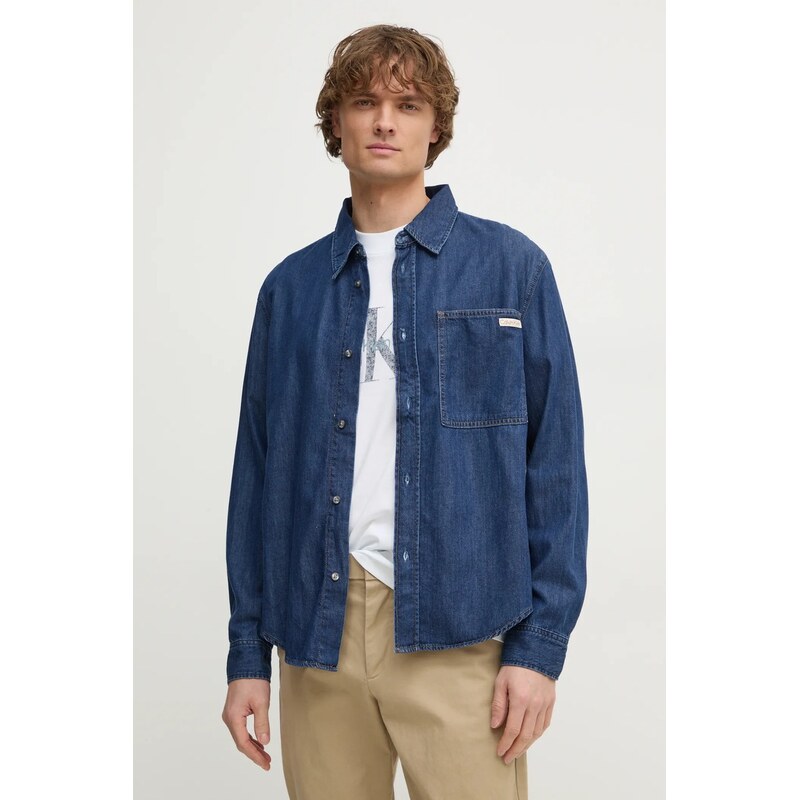 Rifľová košeľa Calvin Klein Jeans 61092465