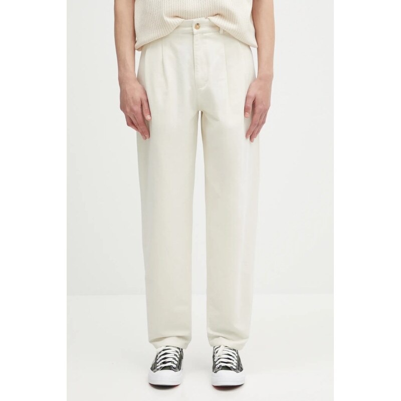 Bavlnené nohavice A.P.C. pantalon willow 63659005