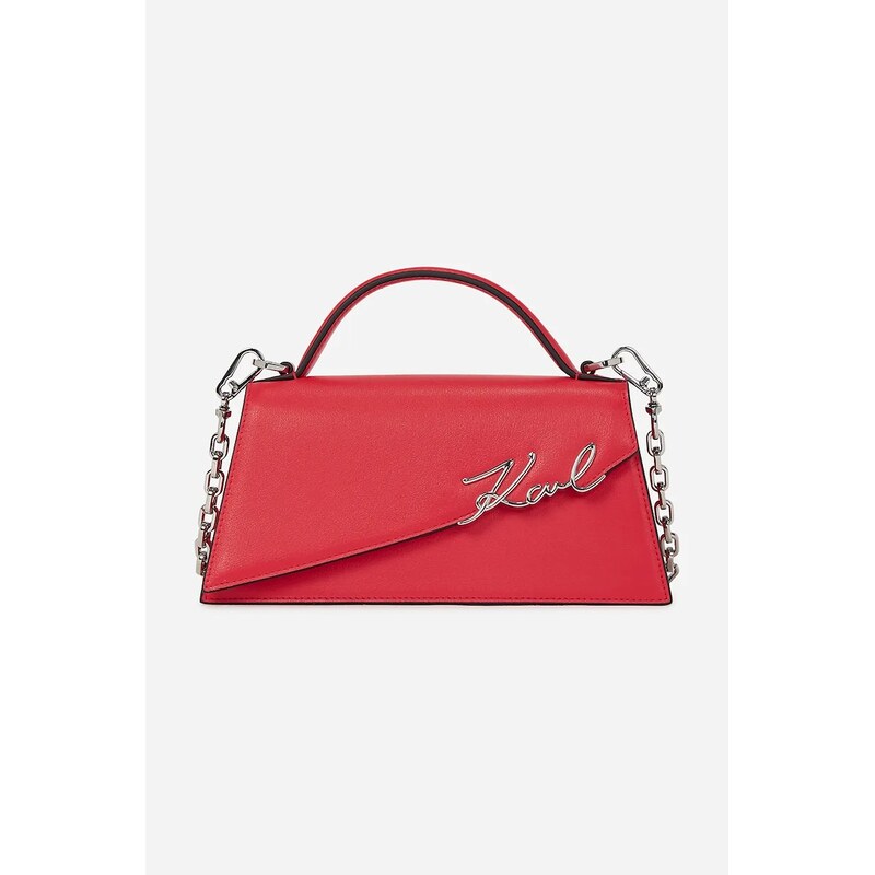 Kožená kabelka Karl Lagerfeld K/SIGNATURE 62751505