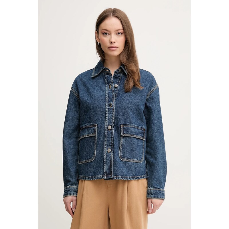 Bavlnená rifľová bunda United Colors of Benetton 63537362