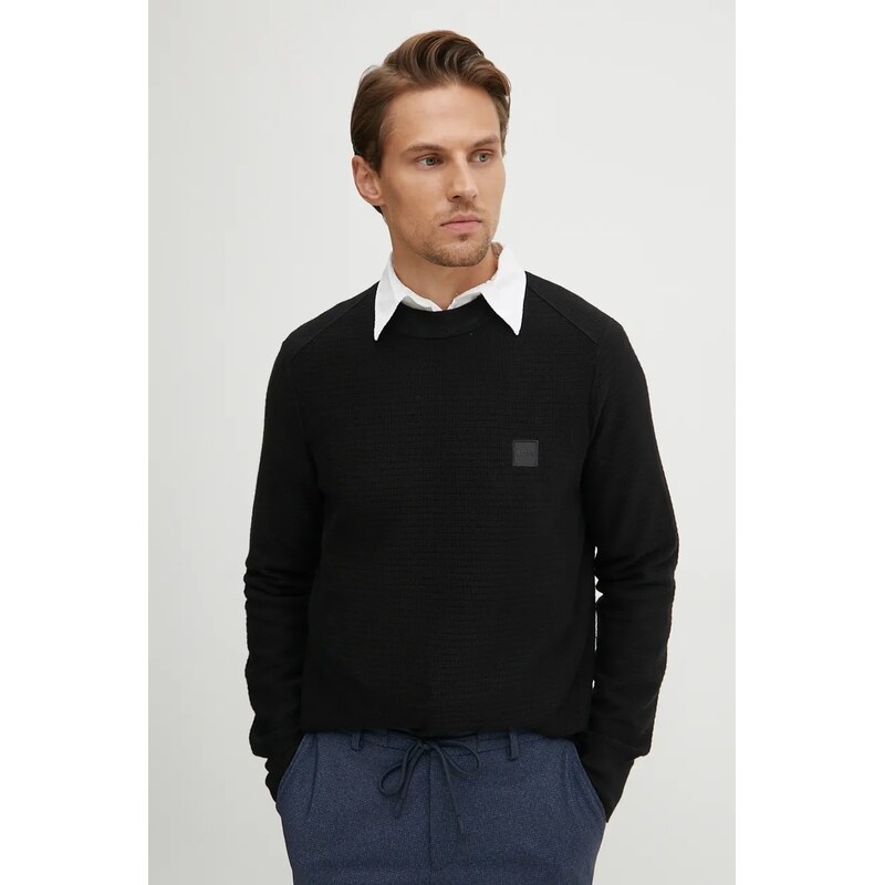 Sveter s prímesou kašmíru Boss Orange Anion_S 57789389