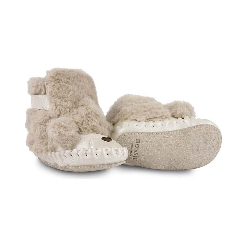 Donsje Topánky pre bábätká Donsje Kapi Exclusive Booties Poodle 57016711