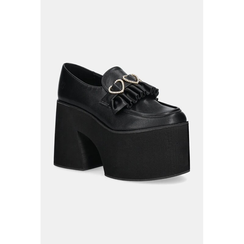 Lodičky Koi Footwear Dark Delights Chunky Heart 61185296