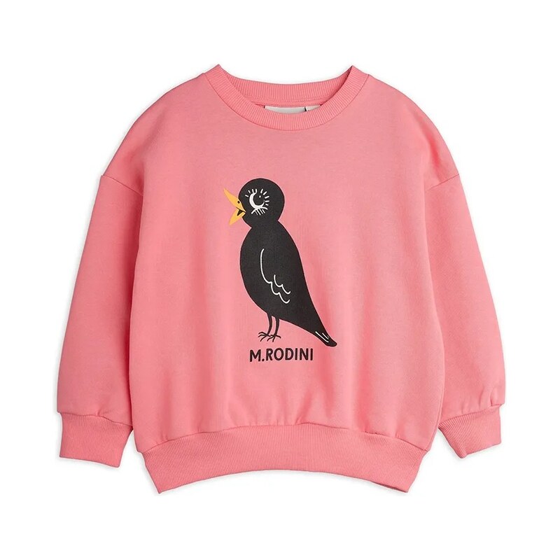 Detská bavlnená mikina Mini Rodini Blackbird 64187887