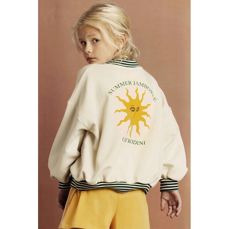 Detská bavlnená mikina Mini Rodini Sun 64187886