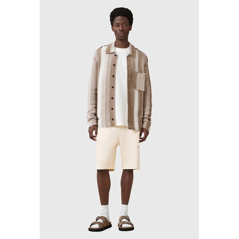 Bavlnené šortky AllSaints UNDRGRND SWEATSHORT 65000734