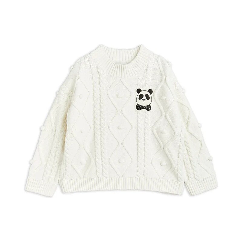 Detský sveter Mini Rodini Panda 64188307