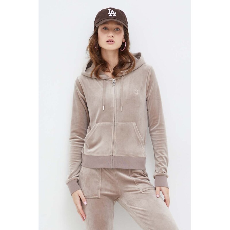 Velúrová mikina Juicy Couture 65393204